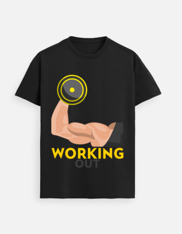 Working Out Gym Supima T-Shirt –  Gym Lovers & Lifters