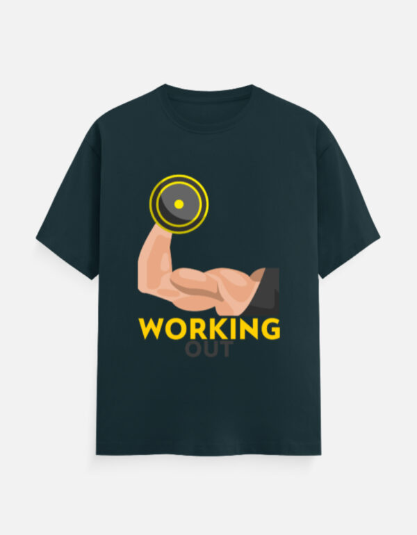 Working Out Gym 💪Crew T-Shirt