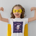 Strawberry Cake Vibes – Kids Graphic T-Shirt