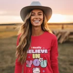 believe in you premium T-shirt