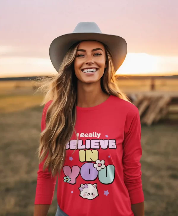 believe in you premium T-shirt